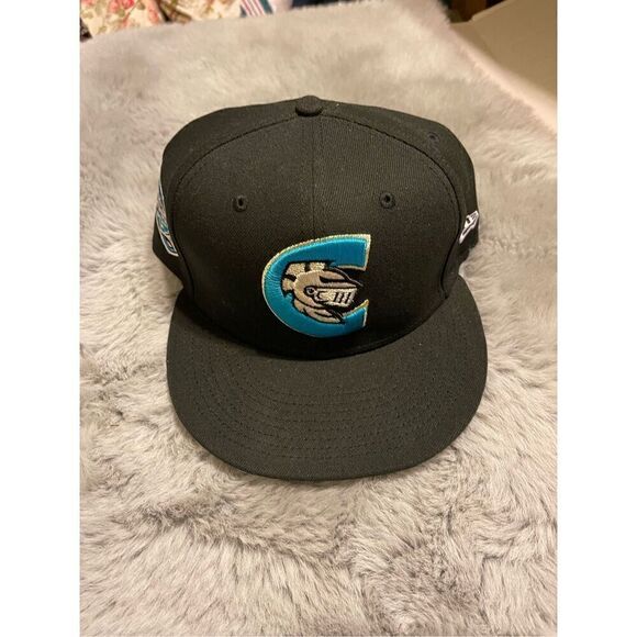 Men’s New Era Black Charlotte Knights Authentic Collection Alternate Logo 59 Fif - Picture 1 of 6